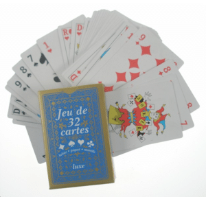 jeu de 32 cartes, jeu de cartes plastifié, FOURNIER  La Boissellerie  Magasin de jouets en bois et jeux pour enfant & adulte