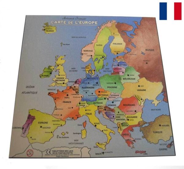 Carte de l'europe