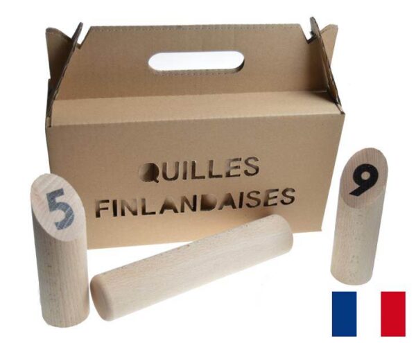 Jeu de quille Finlandaise en carton