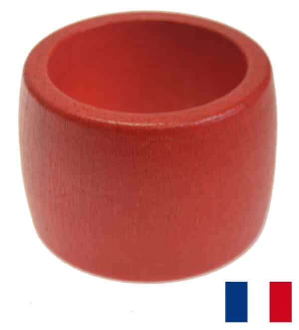 Rond de serviette charme  ROUGE